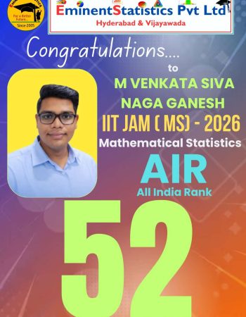 eminent statistics ranker 1